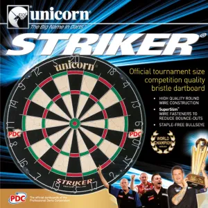 Unicorn Striker Bristle Dartboard