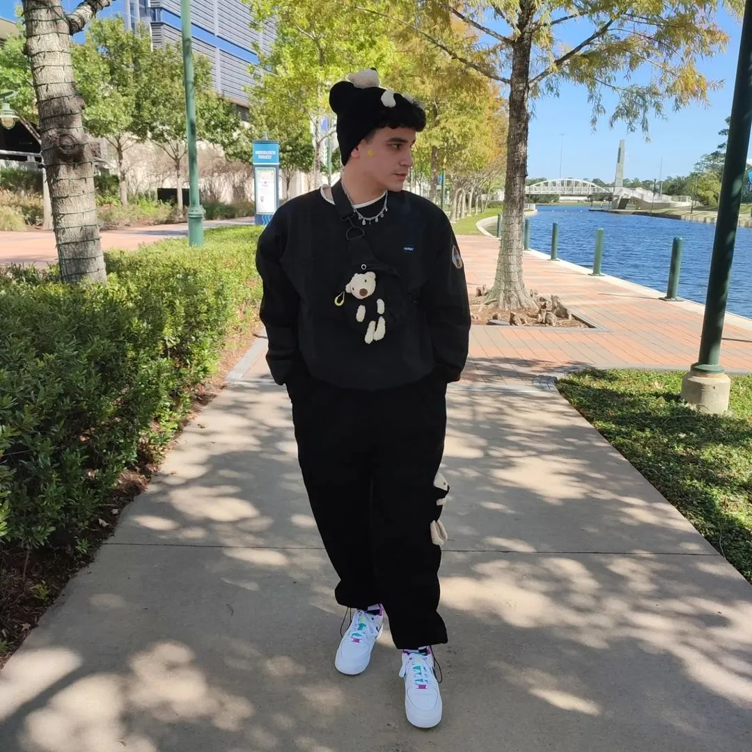 Urban Stitched Bear Sweatshirt