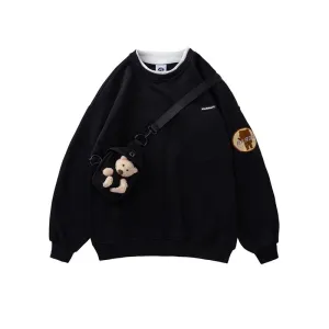 Urban Stitched Bear Sweatshirt