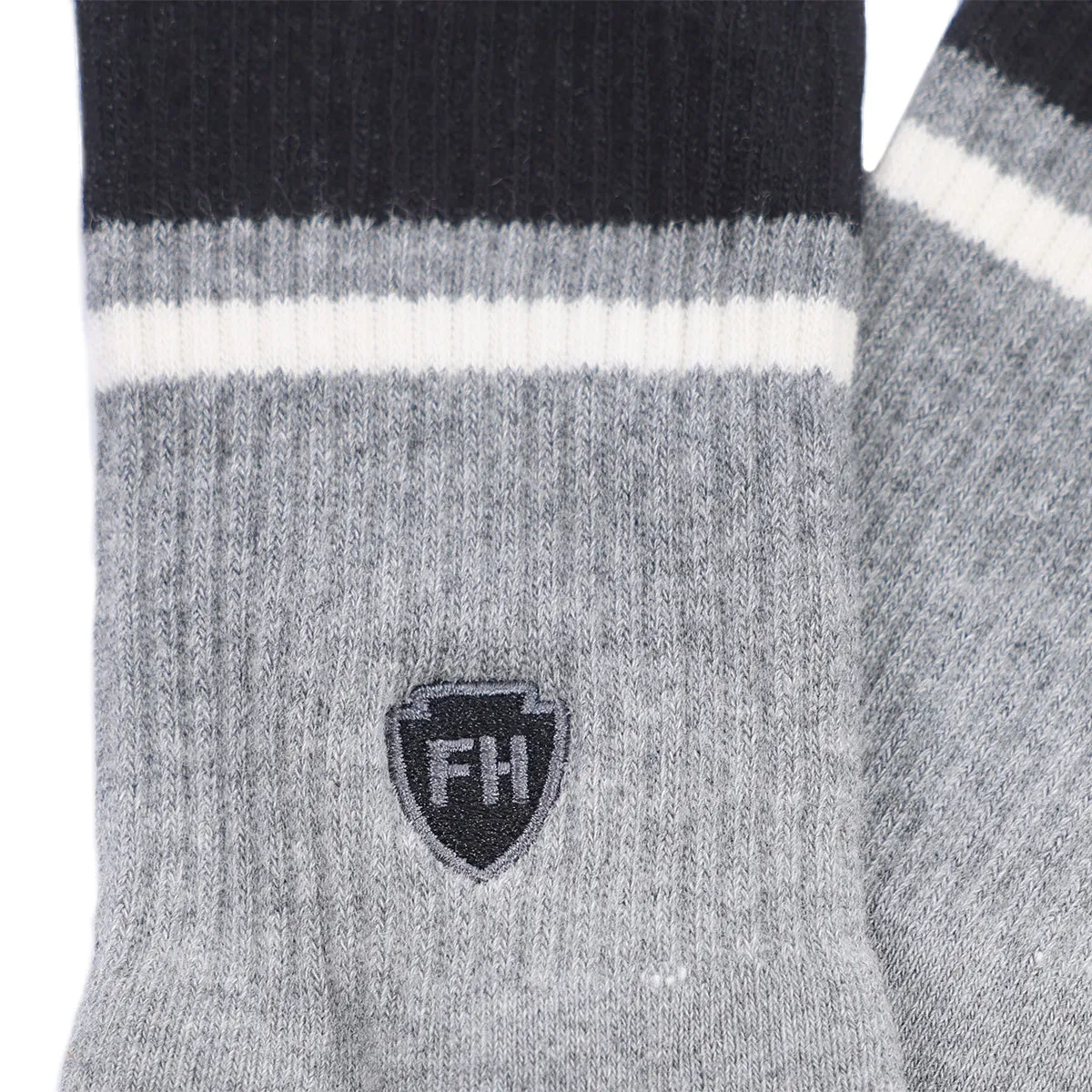 Venice Sock - Heather Gray/Black
