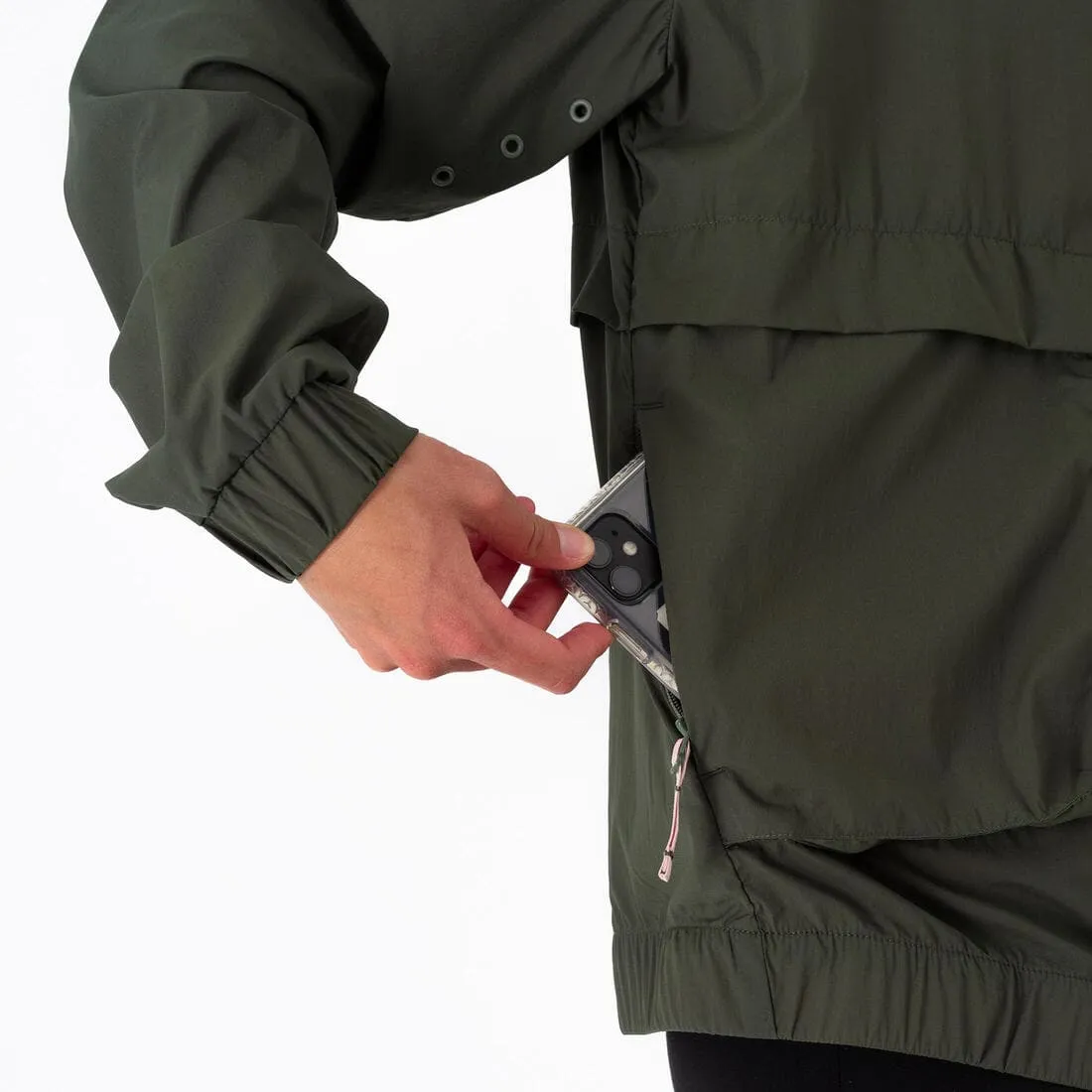 Veste coupe-vent de running Femme - KIPRUN Run 500 Wind