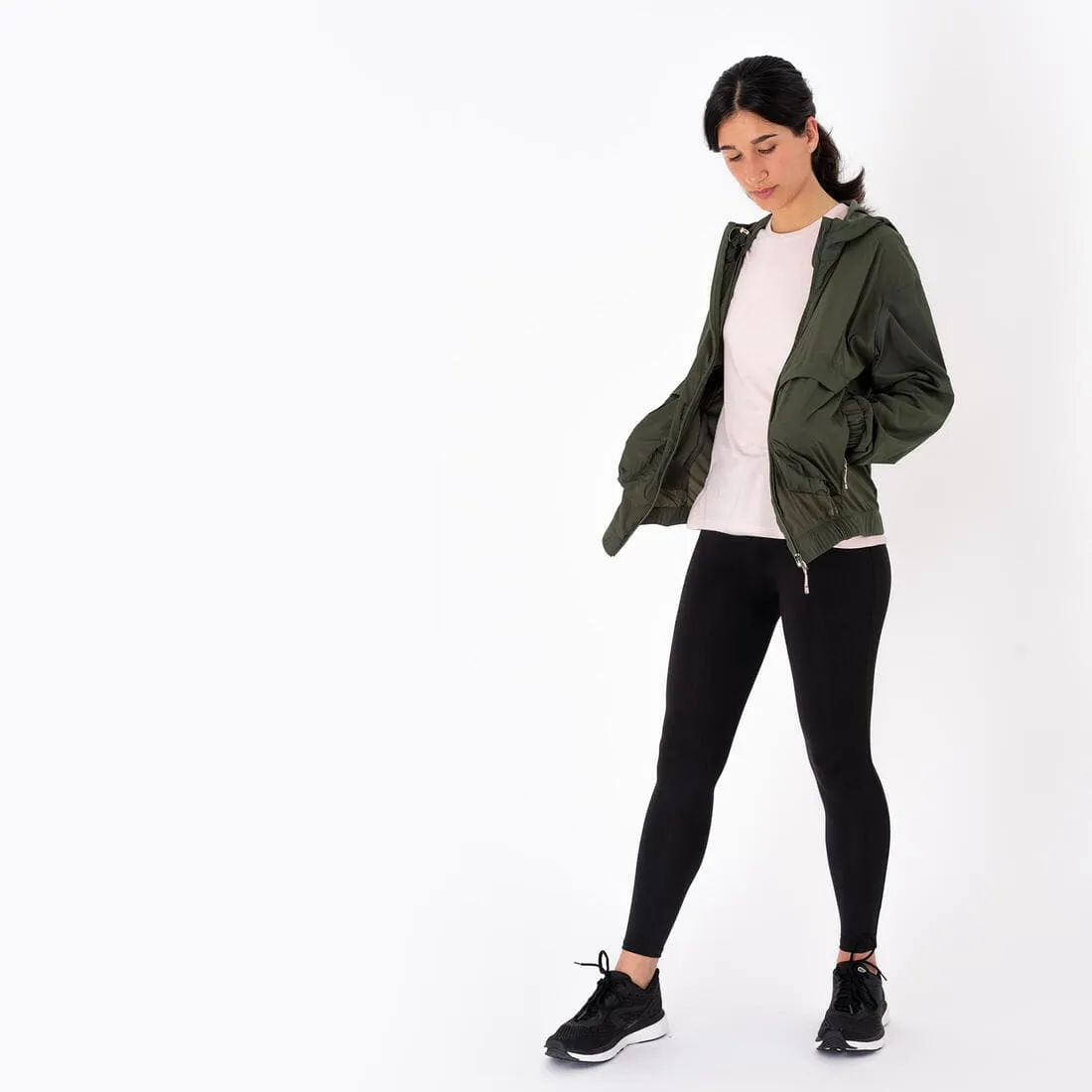Veste coupe-vent de running Femme - KIPRUN Run 500 Wind