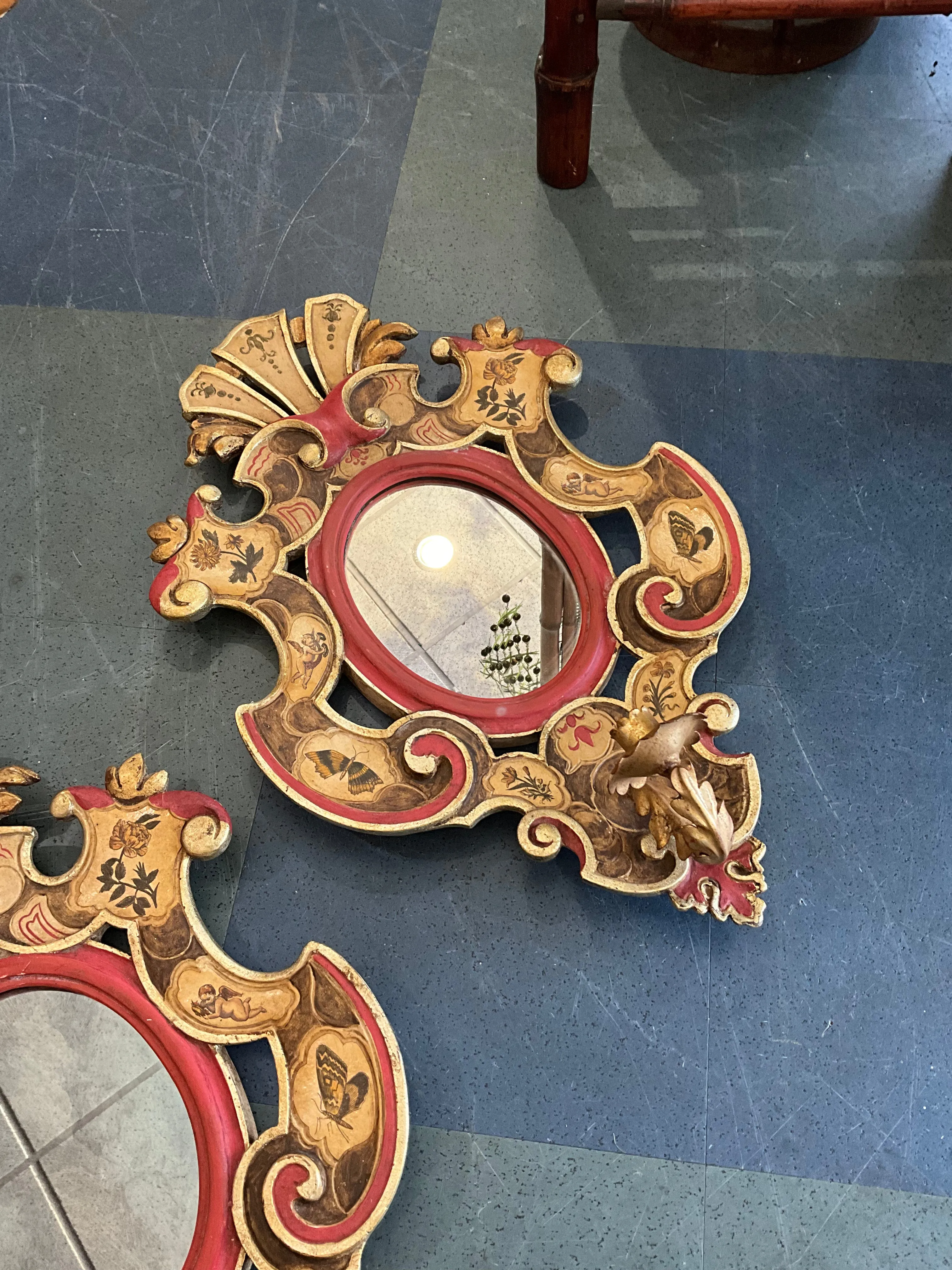 Vintage 1968 Italian Wall Sconces