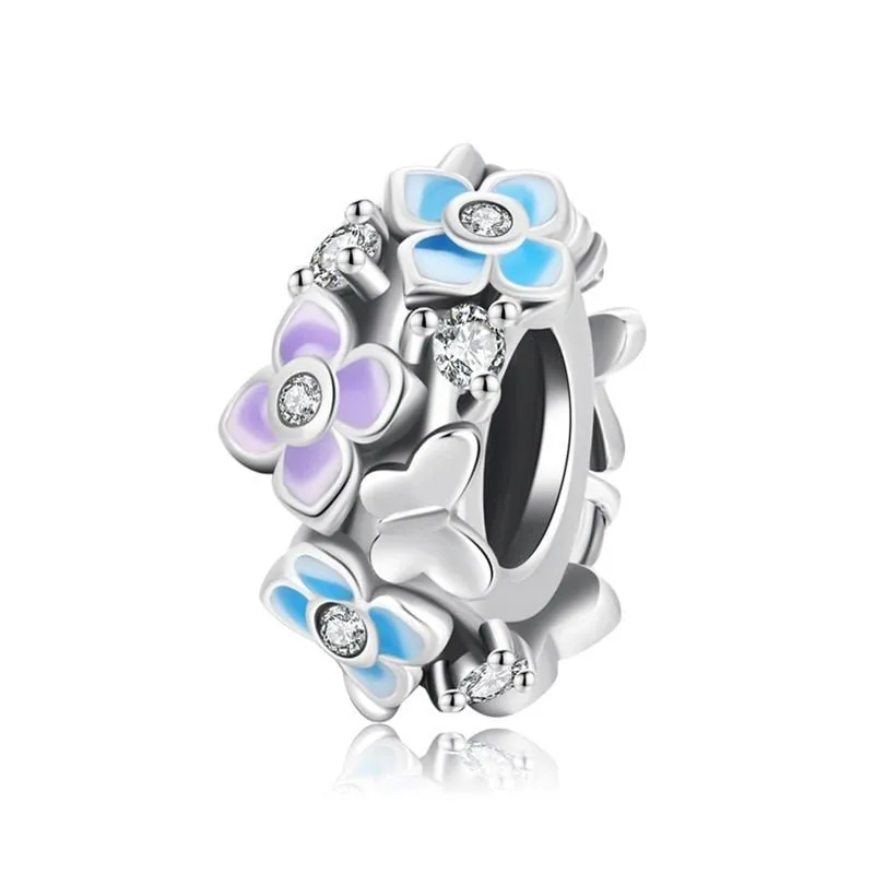 Vintage Flower & Heart Spacer Stopper Beads