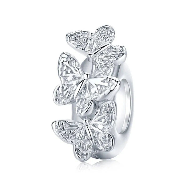 Vintage Flower & Heart Spacer Stopper Beads