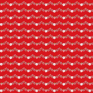 Vintage Market Vintage Vine in Red by Tasha Noel for Riley Blake Designs