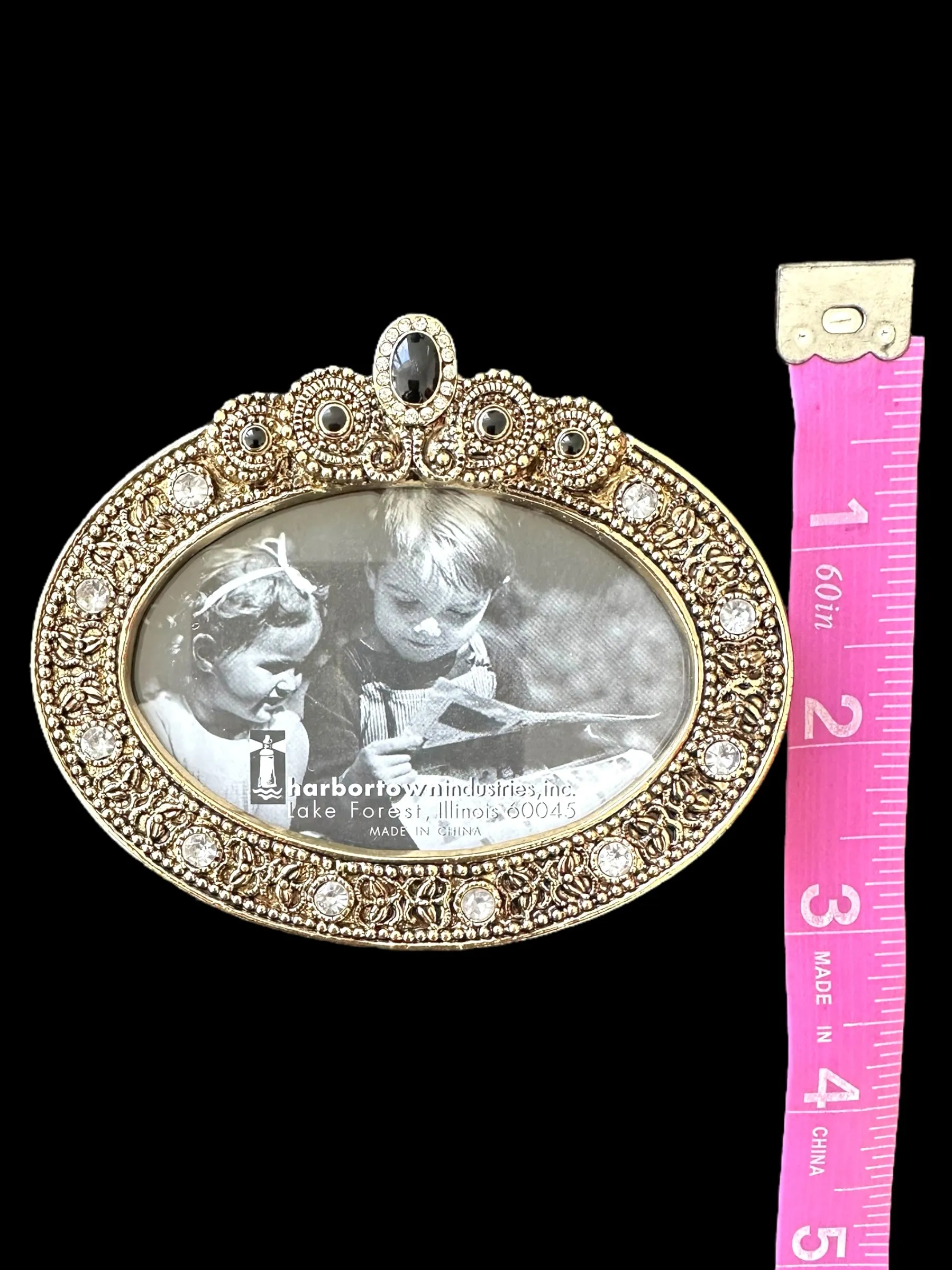 Vintage Mini Oval Frame