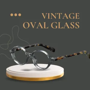 Vintage Oval Style Optical Glasses
