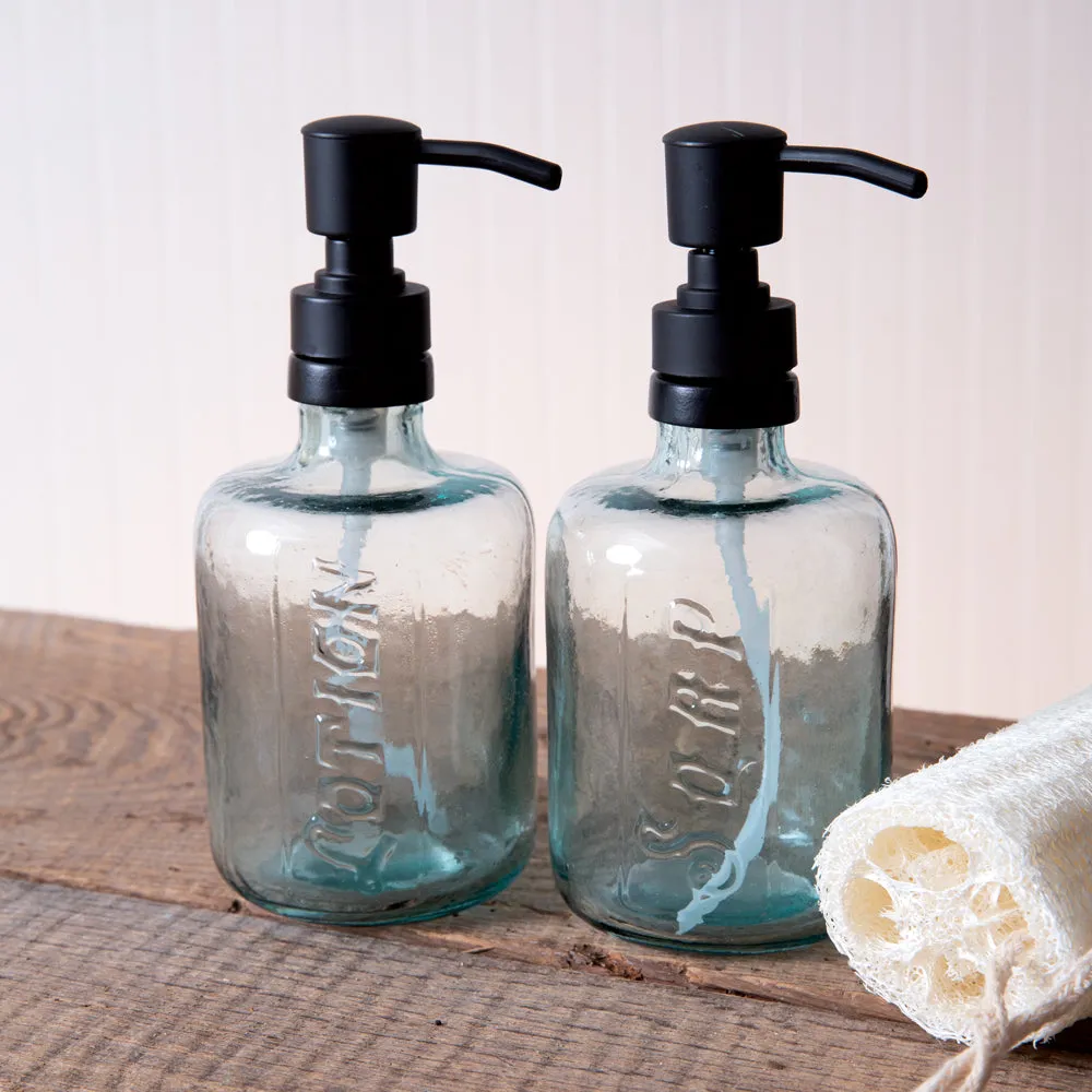Vintage Style Glass Dispenser