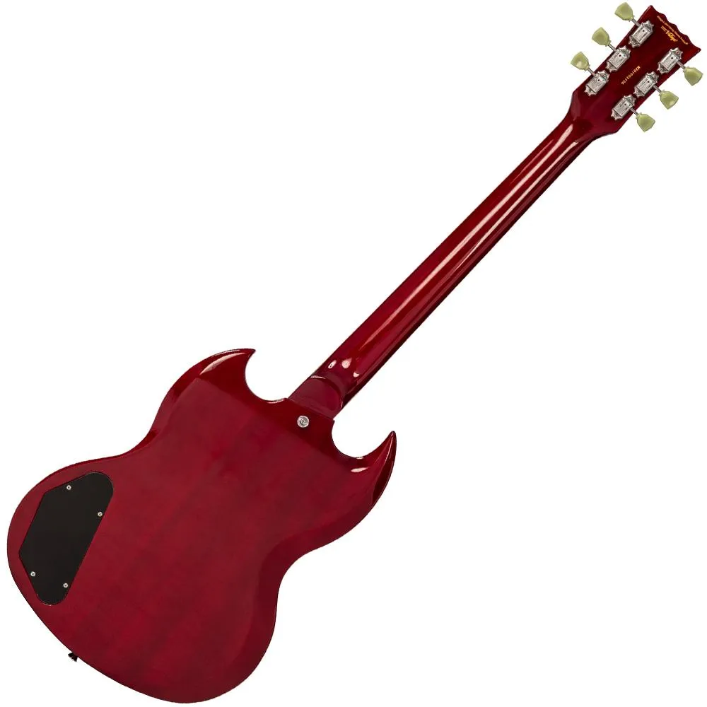 Vintage VS6V ReIssued with vintage style Vibrato ~ Cherry Red