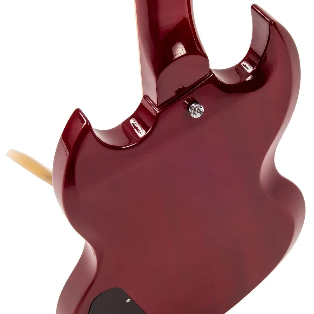 Vintage VS6V ReIssued with vintage style Vibrato ~ Cherry Red