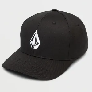 Volcom Full Stone Black Flex Fit Hat - Black