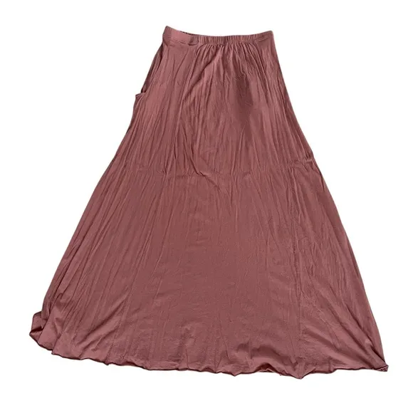 We the Free Free People Mauve Maxi Skirt Size L Women