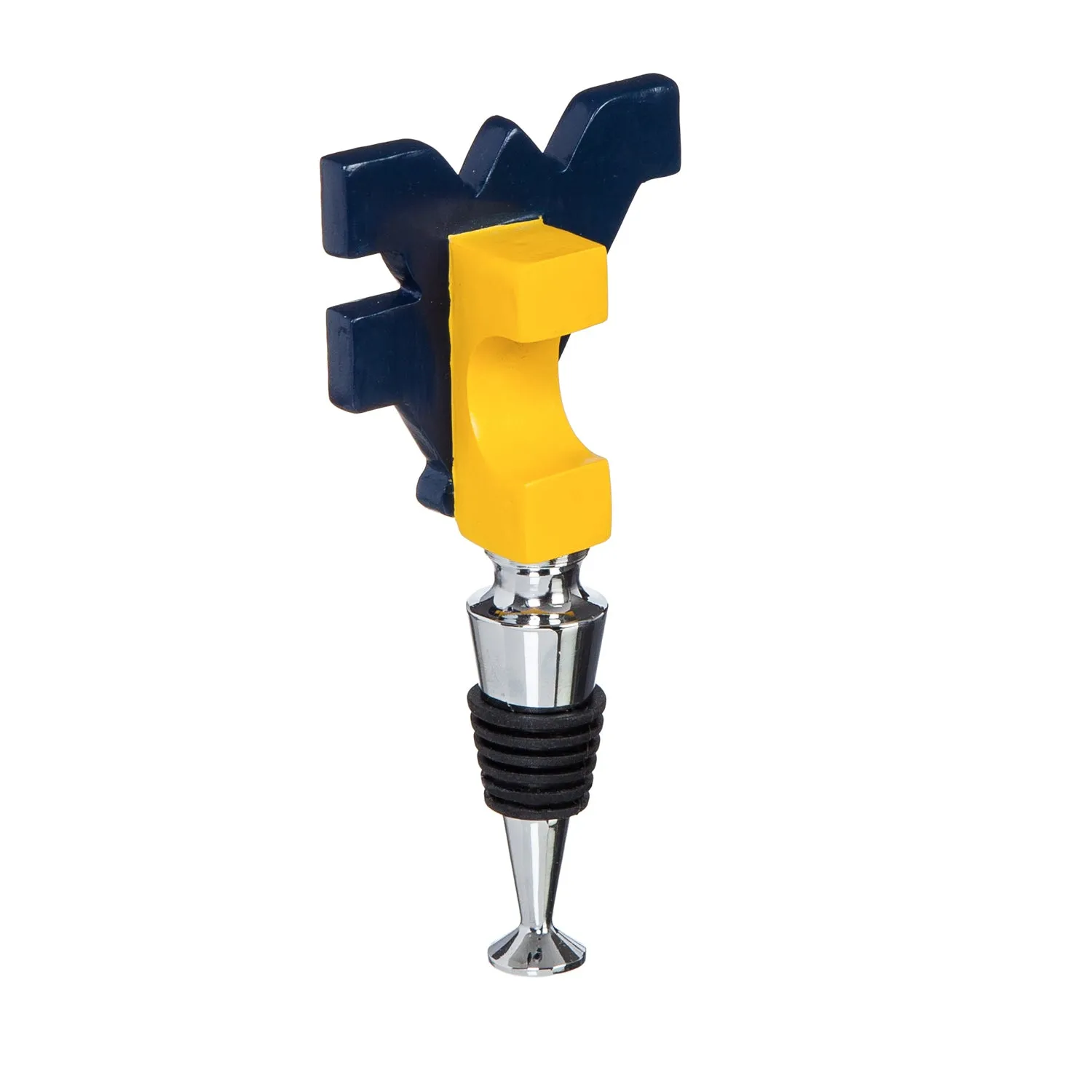 West Virginia University, Logo Bottle Stopper,3ws967logo