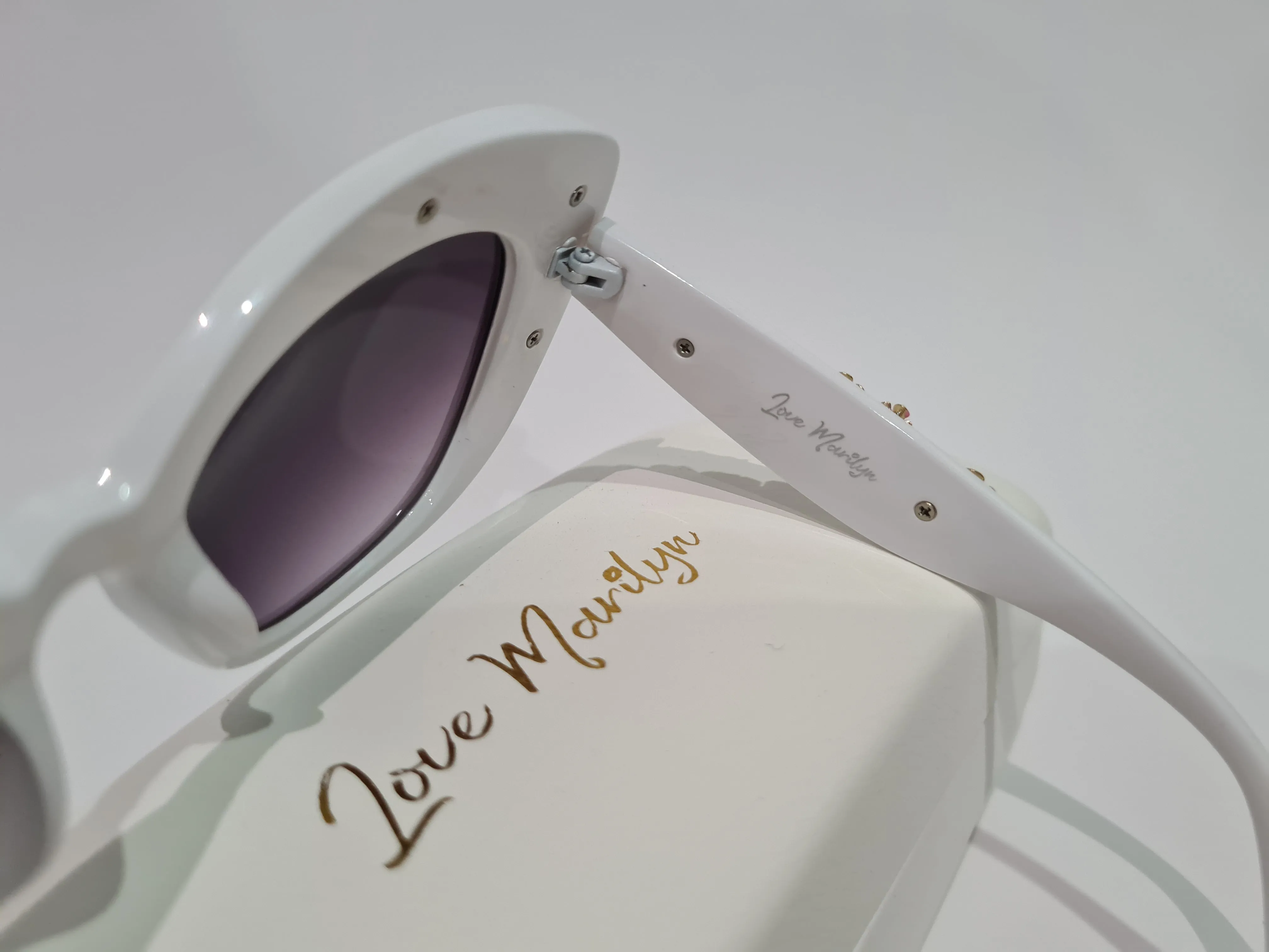 White Cherry Blossom Sunglasses