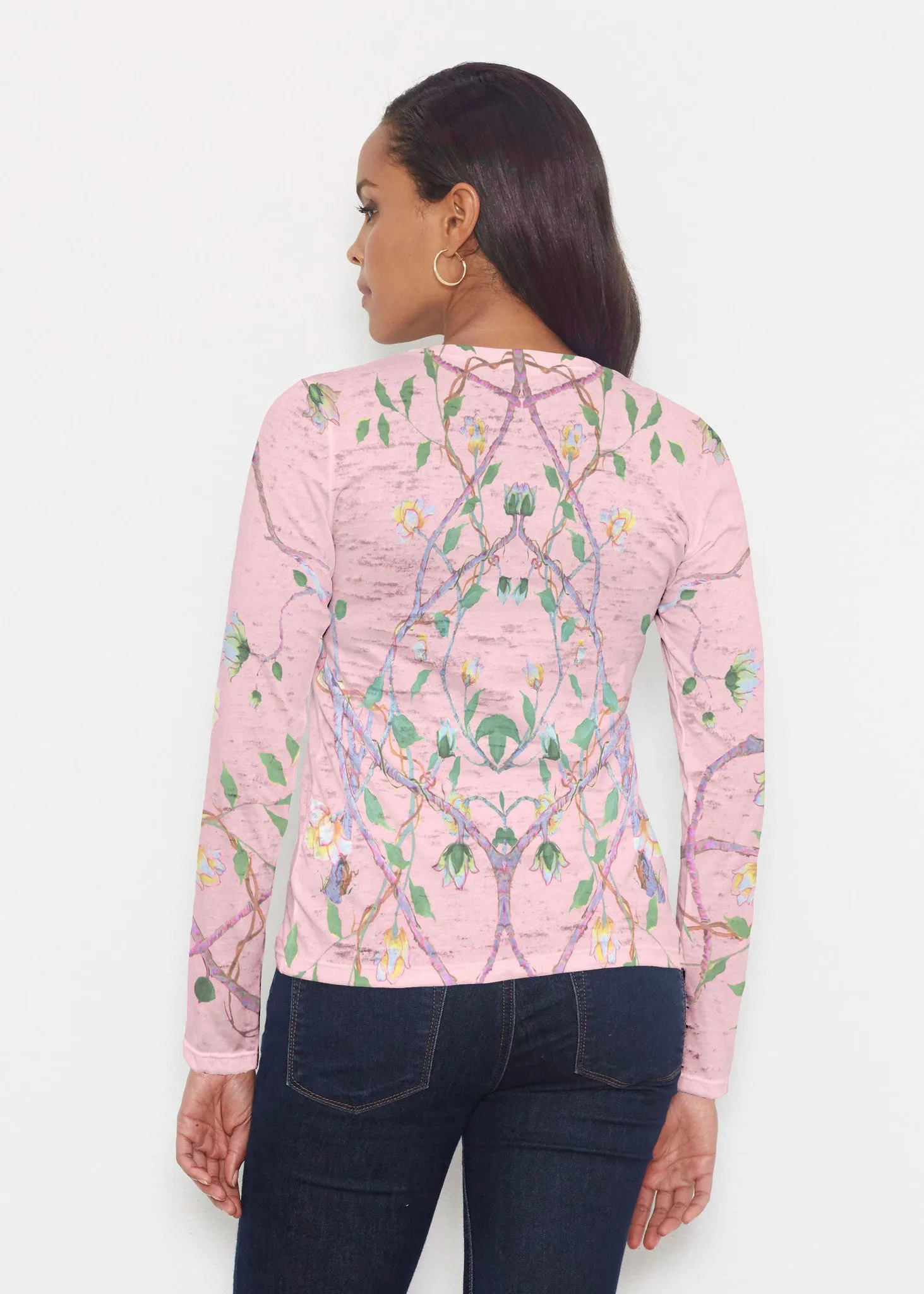 Wildwood Pink (19121) ~ Signature Long Sleeve Crew Shirt