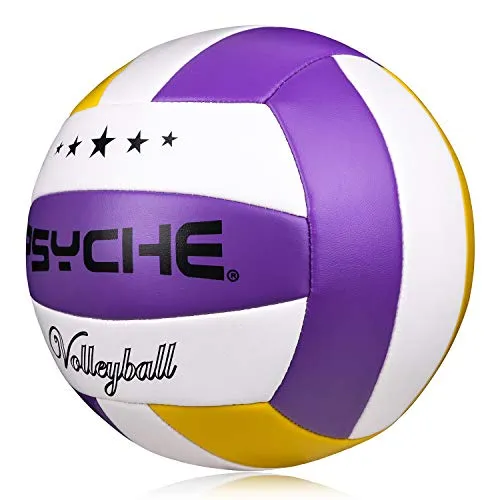 Wisdom Leaves Beach Volleyball Soft Touch Volleyball Balls for Outdoor/Indoor Games Official Size 5