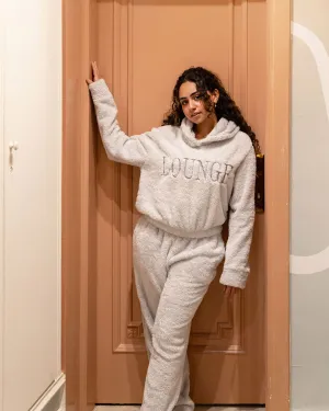 Women Fur PJ Set