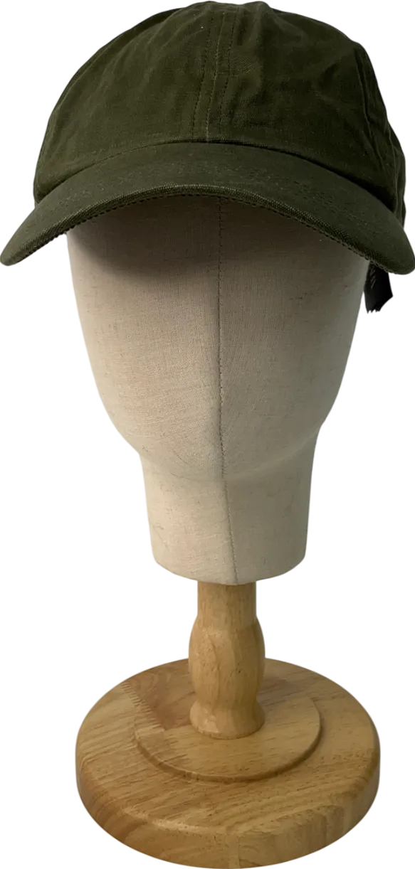 ZARA Khaki  Green Jean Cap UK M