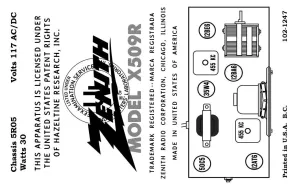 ZENITH-X509R